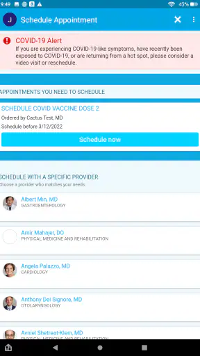 MyMountSinai screenshot