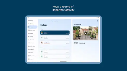 myQ Community screenshot