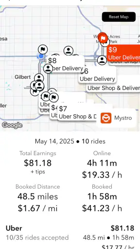 Mystro Driver: Drive & Deliver screenshot