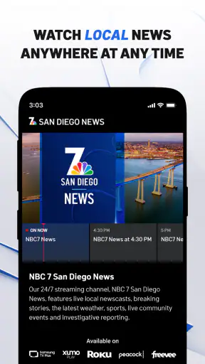 NBC 7 San Diego News & Weather screenshot
