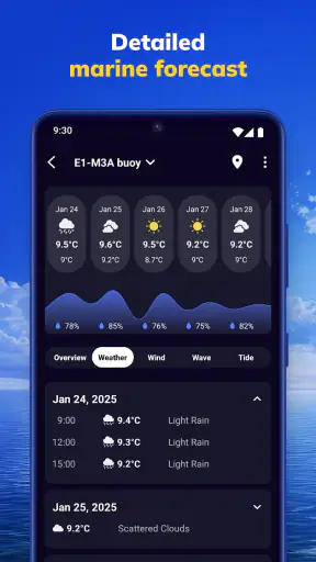 NOAA Marine Weather screenshot