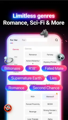 NovelFlow screenshot