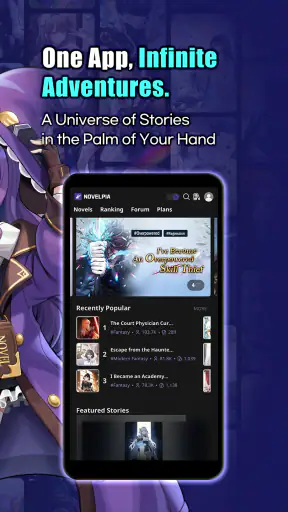 Novelpia - Unlimited Webnovels screenshot
