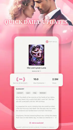 NovelsReader screenshot