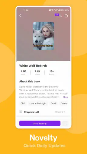 Novelverse - Novels & Stories screenshot