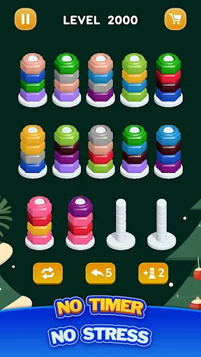 Nut Sort - Color Puzzle Games screenshot