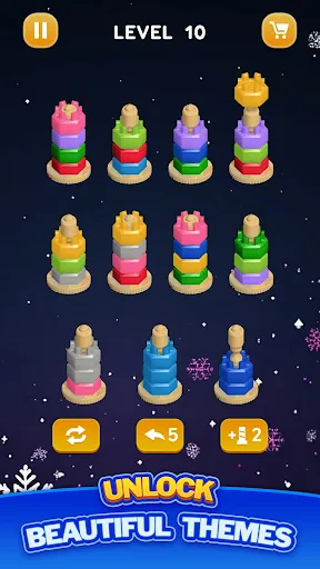 Nut Sort - Color Puzzle Games screenshot