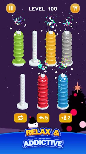 Nut Sort - Color Puzzle Games screenshot
