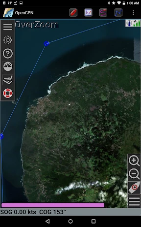 OpenCPN screenshot