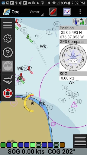 OpenCPN screenshot