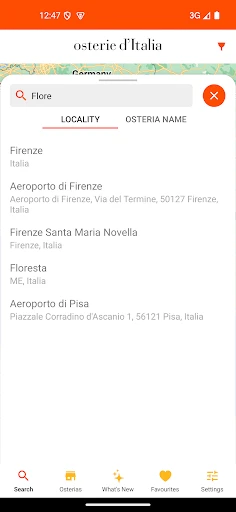 Osterie d'Italia 2025 screenshot