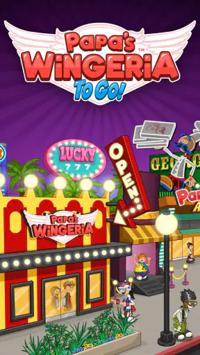 Papa's Wingeria To Go! screenshot