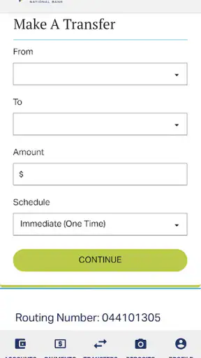 Park National Bank screenshot