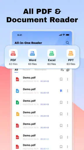 PDF Reader - All PDF Scanner screenshot