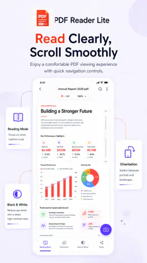 PDF Reader Lite - Fast Viewer screenshot