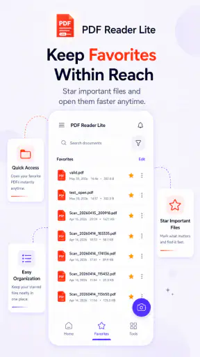 PDF Reader Lite - Fast Viewer screenshot