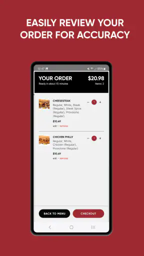 Penn Station East Coast Subs screenshot