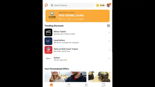 Perks at Work screenshot