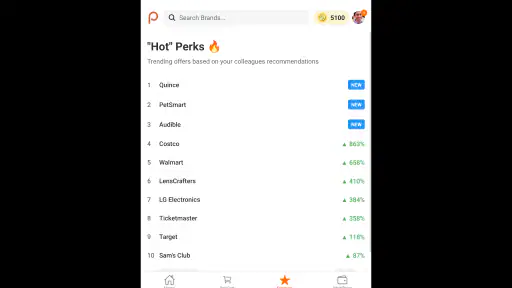 Perks at Work screenshot
