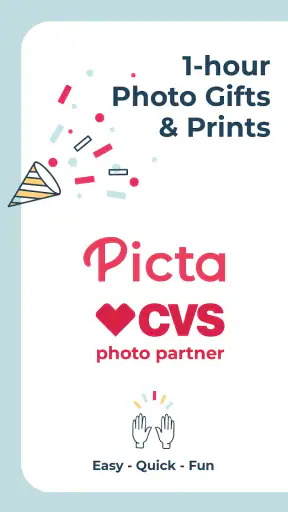 Picta x CVS Photo Print screenshot