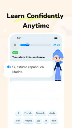 Pinu - Language Learning screenshot