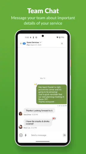 Planning Center Services screenshot