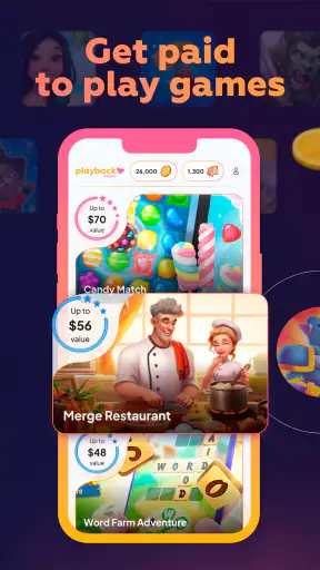 Playback: Get Paid to Play screenshot