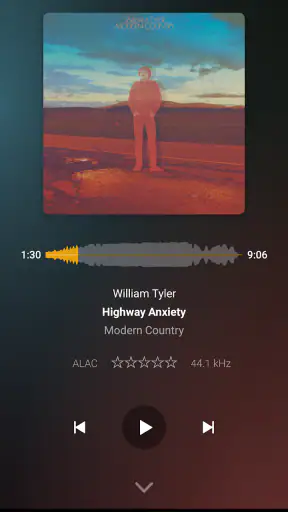 Plexamp screenshot
