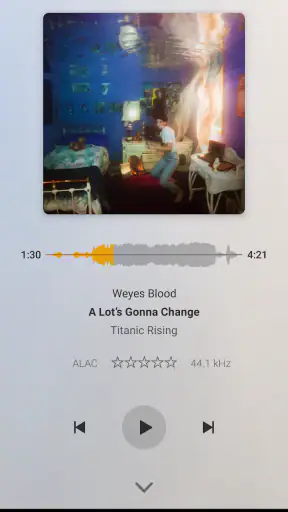 Plexamp screenshot