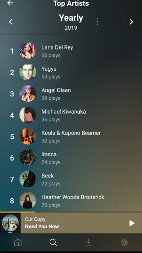 Plexamp screenshot