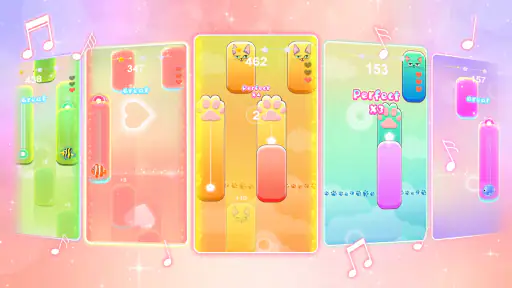 PopCat Tiles: Piano & Music screenshot