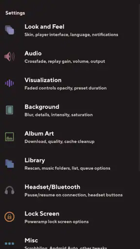 Poweramp: Music Player (Trial) screenshot