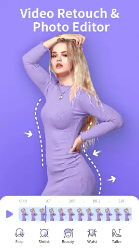 PrettyUp - Video Body Editor screenshot