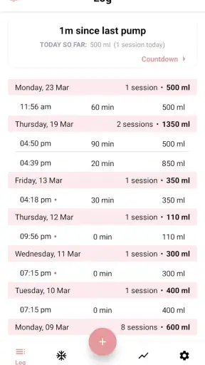 Pumply - Pumplog Tracker screenshot
