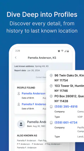 Radaris Caller Id Phone Lookup screenshot