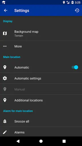 Rain Alarm screenshot