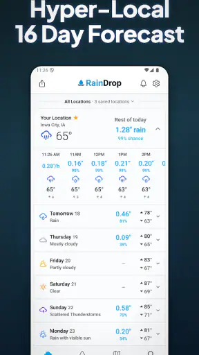 RainDrop: Virtual Rain Gauge screenshot