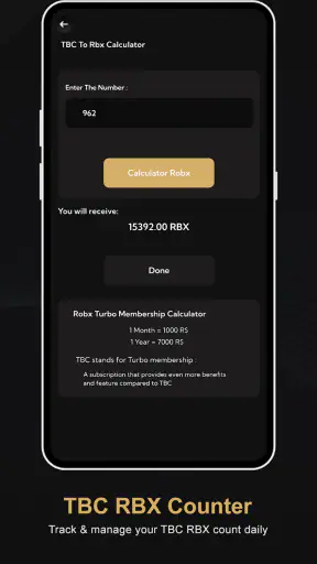 RBX Count Pro - Calc Rbux screenshot