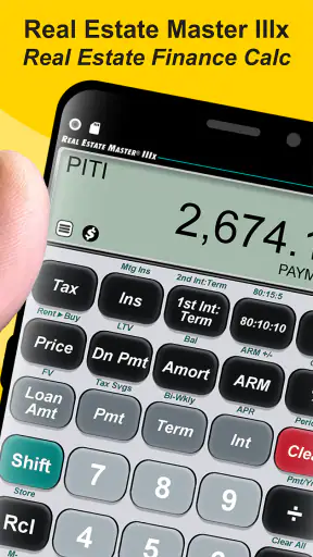 Real Estate Master IIIx Calc screenshot