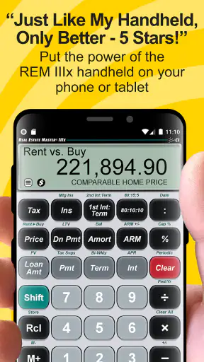 Real Estate Master IIIx Calc screenshot