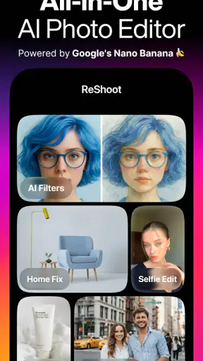 ReShoot: AI Photos & Edits screenshot