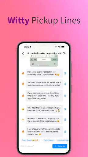 Rizzler AI: Texting Wingman screenshot