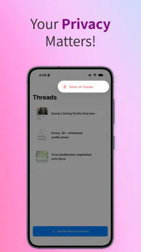 Rizzler AI: Texting Wingman screenshot