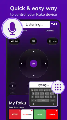 Roku Tv Remote Control screenshot
