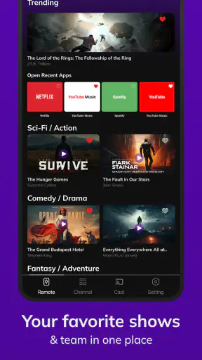 Roku Tv Remote Control screenshot