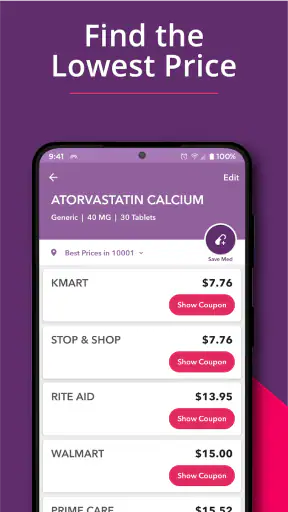 RxSaver – Prescription Coupons screenshot