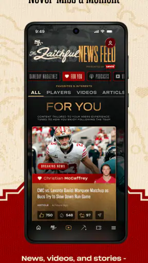 San Francisco 49ers screenshot