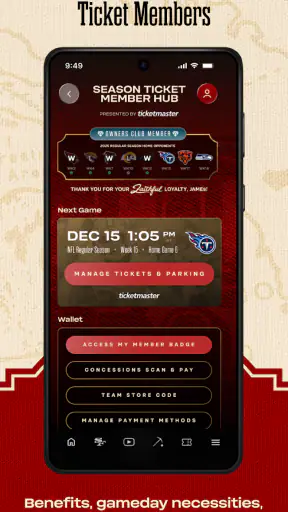 San Francisco 49ers screenshot