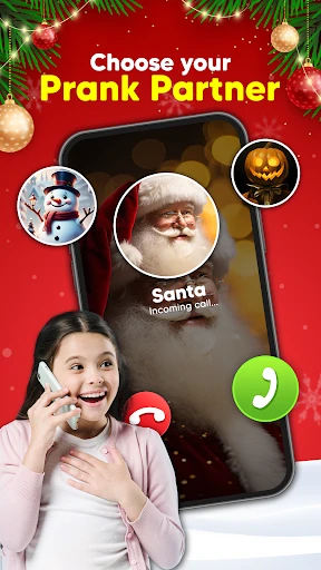 Santa Claus Call: Prank Video screenshot