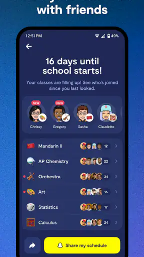 Saturn Calendar screenshot
